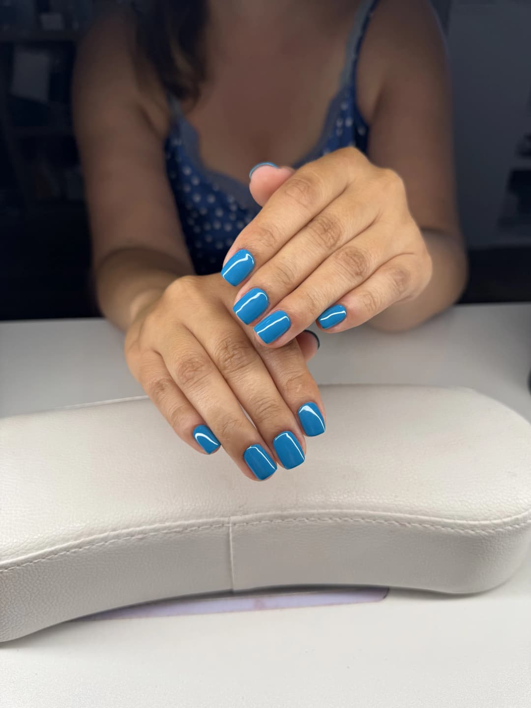 Semi-permanent bleu azur